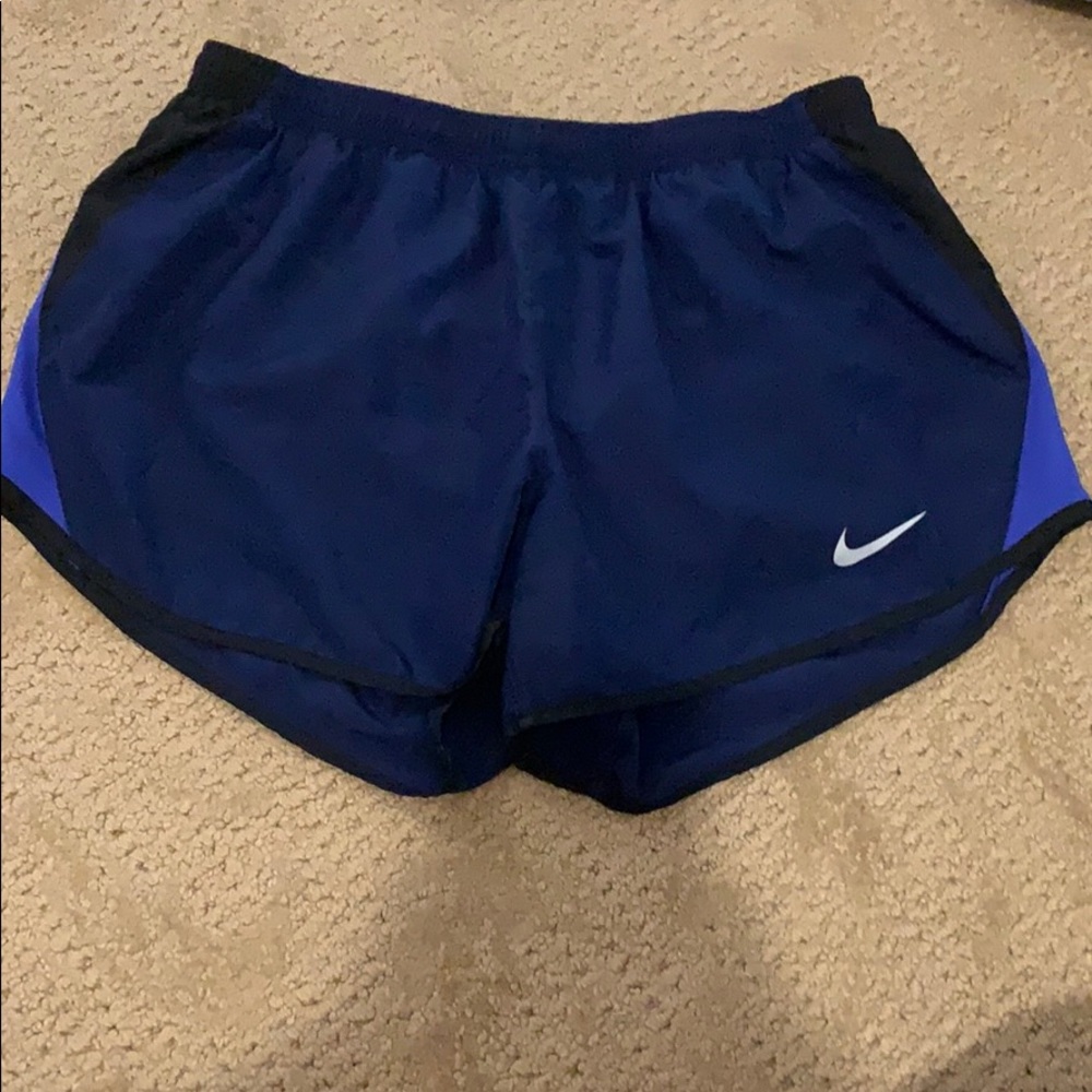 NIKE dri-fit shorts navy blue